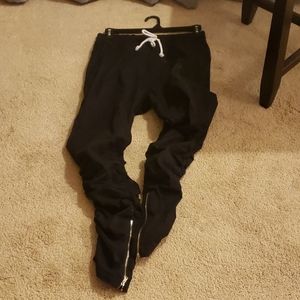Drawstring black pant
